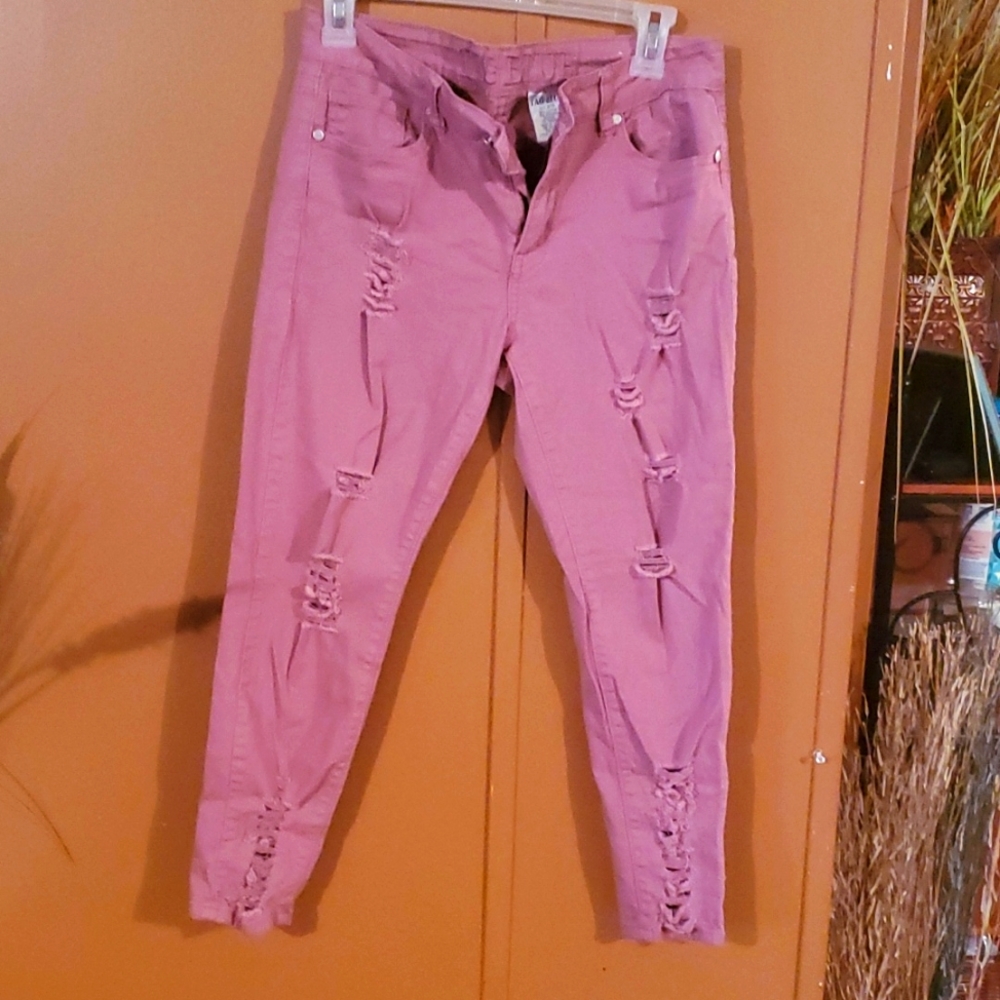 Torn jeans